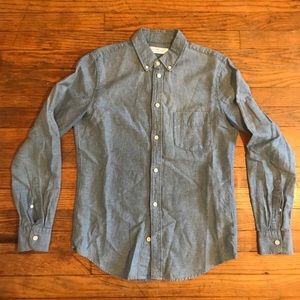 Everlane Linen Cotton Blended Chambray Shirt